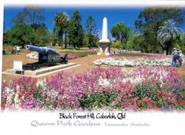 (145) Australia - QLD - Toowoomba War Memorial & Gun - Towoomba / Darling Downs