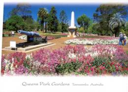 (145) Australia - QLD - Toowoomba War Memorial & Gun - Towoomba / Darling Downs