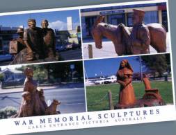 (145) Australia - VIC - Lakes Entrance War Memorial Sculptures - Other & Unclassified