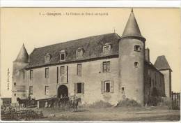 Carte Postale Ancienne Gueugnon - Le Château Du Breuil (antiquité) - Gueugnon