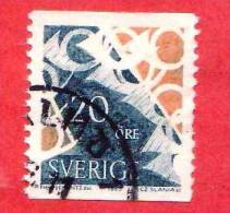 SVEZIA - Suède - Sverige - Sweden - USATO - 1965 - Corni Di Posta - 20 - Gebraucht