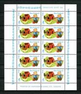 Nlle Zélande 1975  Blocs N° 38** Neufs = MNH. TTB.  Petite Coupure (tear) 4mm C: 35 € (Animaux L'enfance. Children) - Blocks & Sheetlets