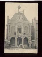 53 Lassay L'hôtel De Ville édit. Chartron , Animée En Construction , Ouvriers - Lassay Les Chateaux