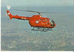 Rettungshelikopter Typ  Bölkow BO-105 CBS - Hélicoptères