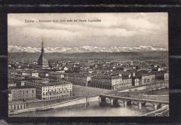 38749    Italia,    Torino -  Panorama  Della  Citta  Visto  Dal  Monte  Cappuccini,    NV(scritta) - Panoramische Zichten, Meerdere Zichten