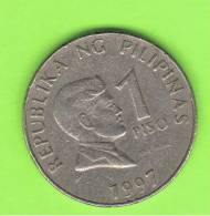 FILIPINAS - PHILIPPINES -  1 Piso 1997  KM269 - Philippinen