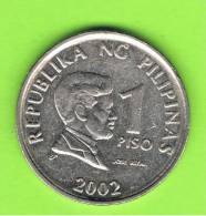 FILIPINAS - PHILIPPINES -  1 Piso 2002   KM269 - Philippinen