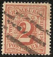 ALEMANIA 1859 (HAMBURGO) - Yvert #3 - VFU - Hamburg