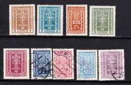 AUTRICHE   1922  PETIT LOT  NEUF *  ET OBLIT.  TB - Neufs