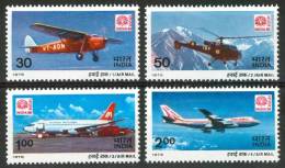 1979 India Aerei Aircraft Avions Set MNH** NU158 - Ungebraucht