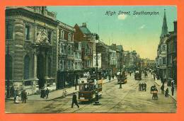 Angleterre - Southampton  "  High Street  " Carte Glacee - Southampton