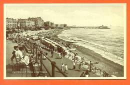 Angleterre - Eastbourne  "  From Wish Tower  "  Carte Glacée - Eastbourne