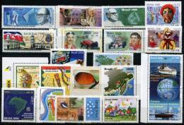 1168. BRASIL / BRAZIL (2000) - Mint Sets / Séries Neuves (4 SCANS !) - Neufs