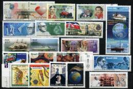 1170. BRASIL / BRAZIL (2000) - Mint Sets / Séries Neuves (2 Scans !) - Unused Stamps