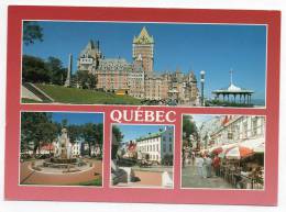 Canada - Québec Qué - Le Château Frontenac Et La Terrasse Dufferin ... - Québec - Château Frontenac