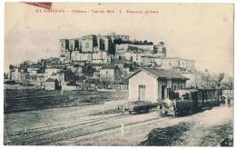 Grignan     Tramway En Gare  1926 - Grignan