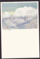 Newyear Picture Postcard 1991, Mountains (jny181) - Postcards