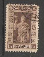 Bulgaria 1911  Definitives  1L  (o)  Mi.87 I   Perf 12 - Used Stamps
