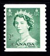 Canada (Scott No. 331 - Reine / Elizabeth / Queen) (*) B / F - Francobolli In Bobina