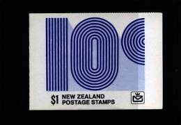 NEW ZEALAND - 1978  $ 1  BOOKLET  BLACK AND ULTRAMARINE COVER  MINT NH - Booklets