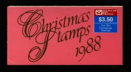 NEW ZEALAND - 1988  $ 3.50  BOOKLET  CHRISTMAS  MINT NH - Markenheftchen