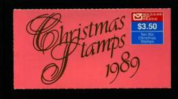 NEW ZEALAND - 1989  $ 3.50  BOOKLET  CHRISTMAS  MINT NH - Carnets