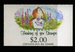 NEW ZEALAND - 1991  $ 2  BOOKLET  THINKING OF YOU  MINT NH - Carnets