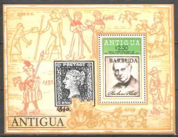 Barbuda - Mi-Nr Block 40 Postfrisch / MNH ** (n066) - Rowland Hill