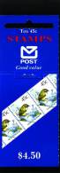 NEW ZEALAND - 1991  $ 4.50  BOOKLET  ROCK WREN  BLUE COVER  MINT NH - Markenheftchen