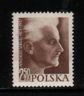 POLAND 1957 ANDRZEJ STRUGA HM Socialist Politician Freemason Publicist Independence Freedom Fighter - Vrijmetselarij