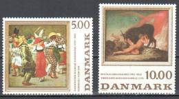 Denmark 1984  - Art  Painting -  Mi.819-820 - MNH (**) - Ungebraucht