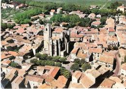 CAPESTANG 34 - Vue Aérienne - La Collégiale De St-Etienne - 7.4.1988 - W-1 - Capestang