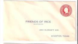 George Washington 2 Cent - Friends Of Rice Incorporated, Houston, Texas - 1921-40