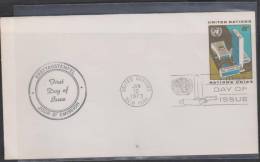 G)1973 USA, UNITED NATIONS, UNITED NATIONS NEW YORK POSTAL STATIONARY, XF - Covers & Documents