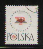 POLAND 1958 27TH INTERNATIONAL POZNAN TRADE FAIR USED - Neufs