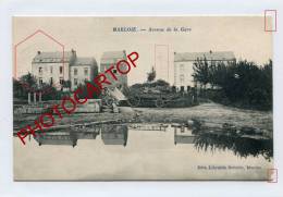 MARLOIE-Avenue De La GARE-Menuiserie Dalaibenne-Periode Guerre 14-18-1WK-BELGIQUE-BELGIEN-Feldpost - Marche-en-Famenne