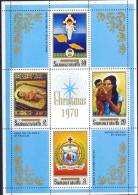 #Samoa 1970. Christmas. Paintings. Michel  Block 2. MNH(**) - Samoa (Staat)