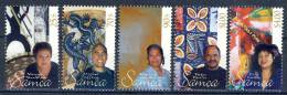 #Samoa 2003. Native Artists. Paintings And Drawings. Michel 974-78. MNH(**) - Samoa