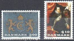 Denmark 1988 - Famous People Art  Painting -  Mi.914-915 - MNH (**) - Unused Stamps