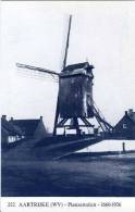 AARTRIJKE ~ Zedelgem (W.Vl.)  - Molen/moulin - Blauwe Prentkaart Ons Molenheem Van De Verdwenen Plaatsemolen - Zedelgem