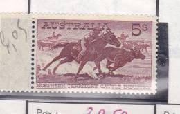AUSTRALIE N° 274  5S BRUN ROUGE BOUVIER ABORIGENE  NEUF SANS CHARNIERE - Mint Stamps