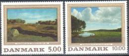 Denmark 1992 - Art  Painting Gemalde -  Mi.1044-1045 - MNH (**) - Unused Stamps