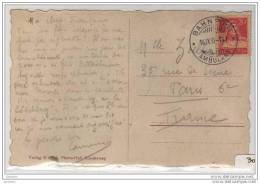 SUISSE 1931 BAHNPOST - AMBULANT TTB - Chemins De Fer