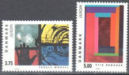 Denmark 1993 - Art  Painting Gemalde -  Mi.1052-1053 - MNH (**) - Unused Stamps