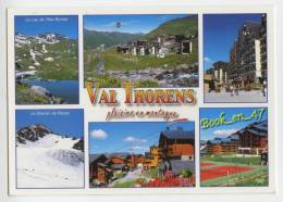 {40573} 73 Savoie Val Thorens , Multivues ; La Station Et Ses Environs , Lac De Tête Ronde , Glacier De Péclet - Val Thorens