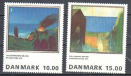 Denmark 1995 - Art  Painting Gemalde -  Mi.1108-1109 - MNH (**) - Unused Stamps