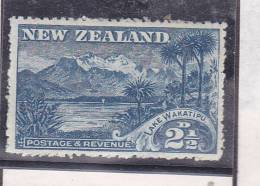 NOUVELLE ZÉLANDE N° 73A LAC WAKATIPU ET MONT EARNSLAW NEUF AVEC CHARNIERE - Neufs