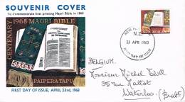 Nouvelle-Zélande - Bible 1978 467 - FDC