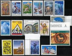 AD1197. ANDORRE / PRINCIPAT D´ANDORRA (2002) - Séries Neuves / Mint Sets - Unused Stamps