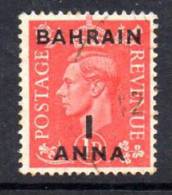 Bahrain, GVI 1942 1a On 1d Definitive Surcharge, Fine Used (A) - Bahrein (...-1965)